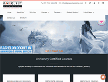 Tablet Screenshot of digiquestacademy.com